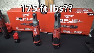 Milwaukee's Second Generation M12 Fuel Ratchets