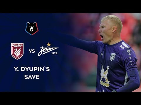 Dyupin's Save in the Game Against Zenit