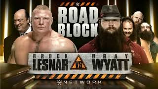 FULL MATCH   Brock Lesnar vs  Bray Wyatt & Luk