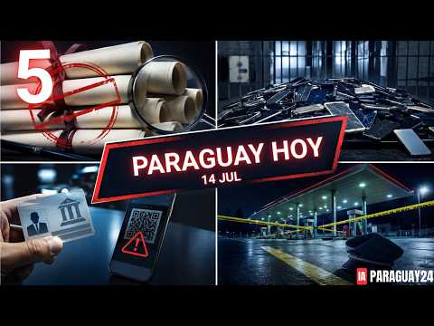 Paraguay HOY: 283 títulos falsos, cárcel descontrolada y asesinato por casi nada | 14 julio