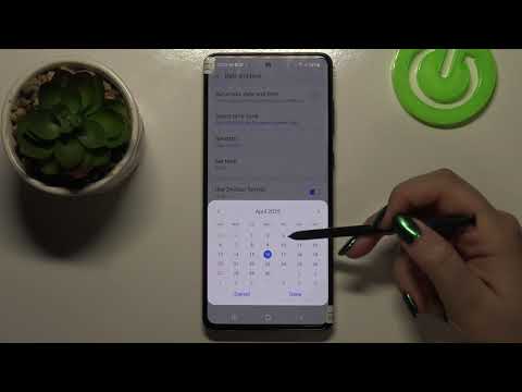How to Change Date and Time in SAMSUNG Galaxy Note 10 Lite – Manage Time Zone