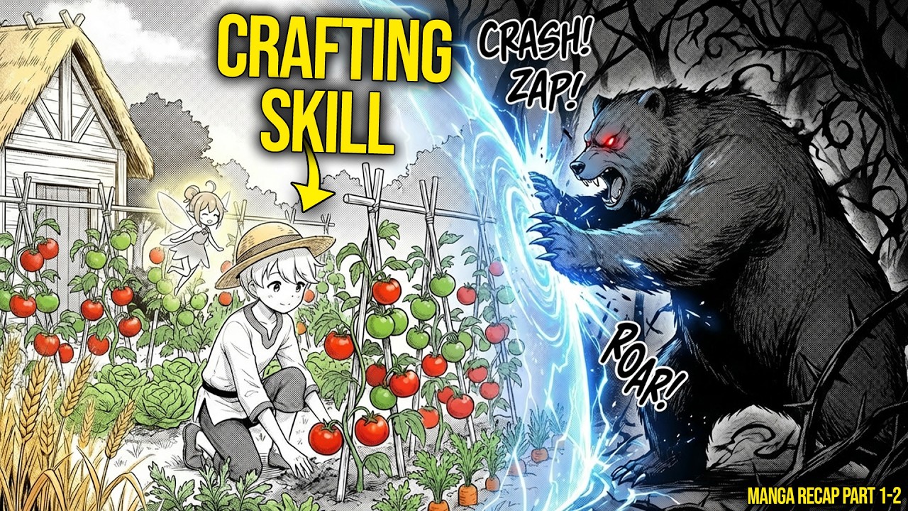 ISEKAI'D As A Farmer, He Uses GOD-TIER Crafting To Transform The Forest & Tame S-RANK Spirits
