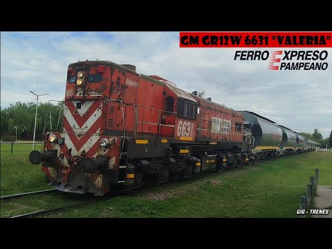 🚂🔴 6631 "Valeria" de FEPSA con un cargado por Estación Puerto San Lorenzo 📣