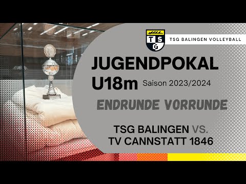 Highlightvideo Jugendpokal 2024 U18m - TSG Balingen : TV Cannstatt 1846 (Endrunde)