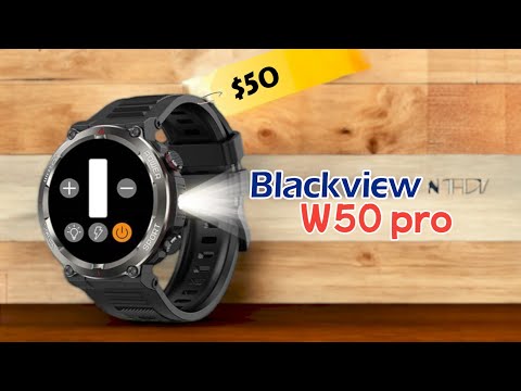 Blackview W50 pro -  $50 IP68 watch. | quick Unboxing and feature review video.