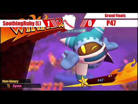 Grands: SoothingRuby (Ninja, Cutter) vs P47 (Magolor)