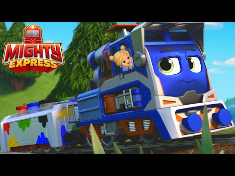 Can You Guess Milo's Favorite Colour? What's Yours? | Mighty Express | Cartoons for Kids