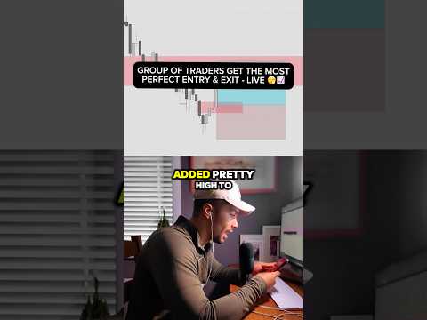 When it’s clear, it’s clear. Link is in the bio to trade live with me… #trading