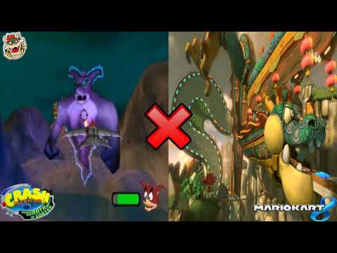 Atmospheric Driftway - The Wrath of Cortex X Mario Kart 8 OST Mashup