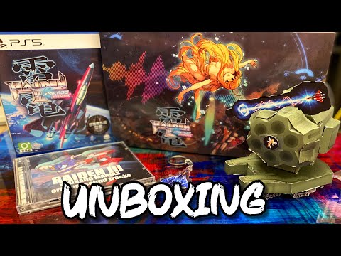 Raiden III x Mikado Maniax Limited Edition - unboxing PS5