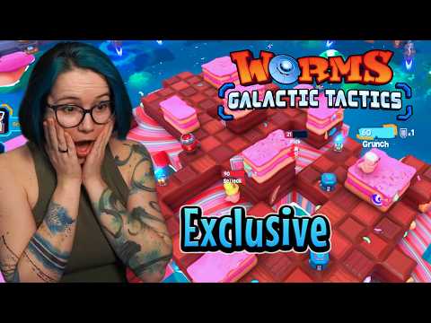 Exclusive First Look At New Worms Game! Worms: Galactic Tactics