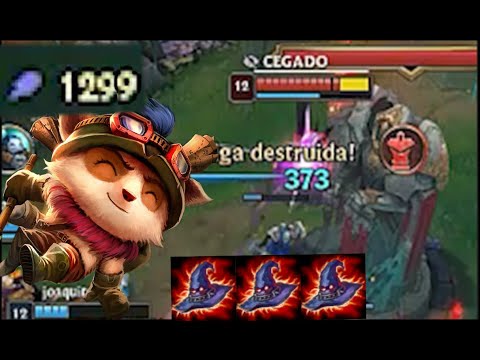 POR ESTO ODIO A TEEMO - (Teemo VS Nasus)