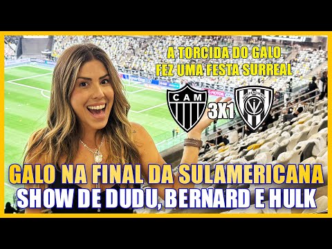 Atlético Mineiro in the Copa Sudamericana final and an incredible celebration from the fans at Ar...