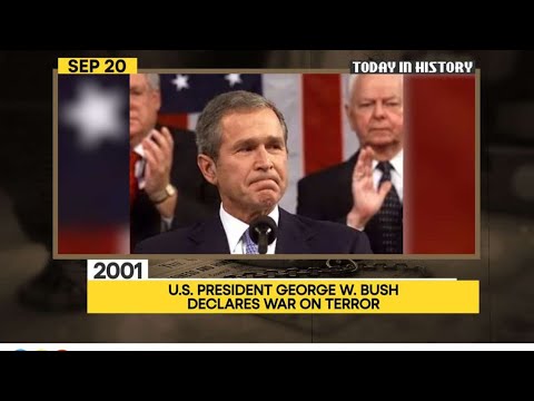 September 20, 2001 America Declared War On Terror