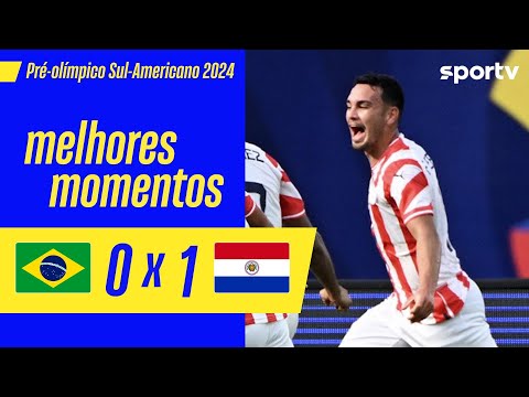 Gols e lances de Brasil x Paraguai