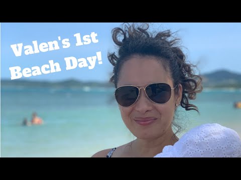 Valen’s 1st Beach Day