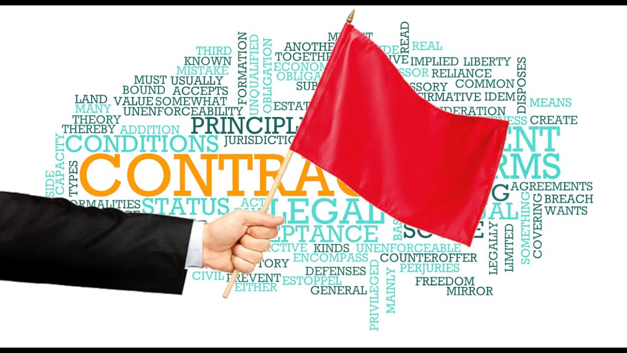 3 Red Flags to Look For In Contracts