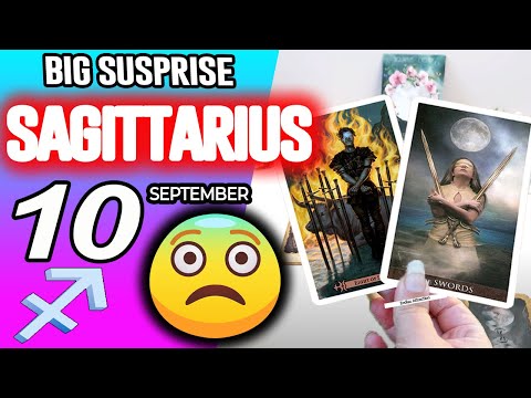 Sagittarius ♐️😨 BIG SUSPRISE 😨 horoscope for today SEPTEMBER 10 2025 ♐️ #sagittarius tarot SEPTEMBER
