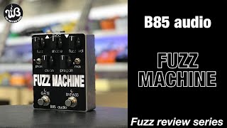 Video thumbnail for The one fuzz pedal you need that you CAN afford. The B85 Fuzz Machine. by the wetter bass