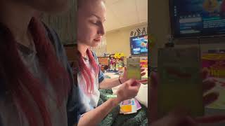 Cat munches before some Pokemon!! A hit?!?! #pokemon #cat #fypシ #fyp #pokemonn #pokefans #pokemontcg
