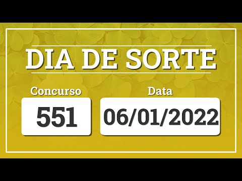 Capa de DIA DE SORTE 551