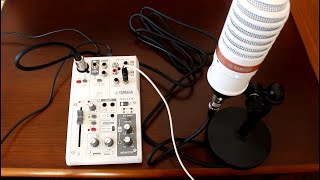 YAMAHAミキサーAG03M2　ライブストリーミングパックを買ってみた