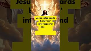 Jesus safeguards believers' interests and provides perpetual companionship