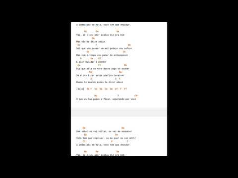 Matogrosso & Mathias - Frente a Frente (Cifra Rápida Completa Vídeo Curto Sem Embromação)