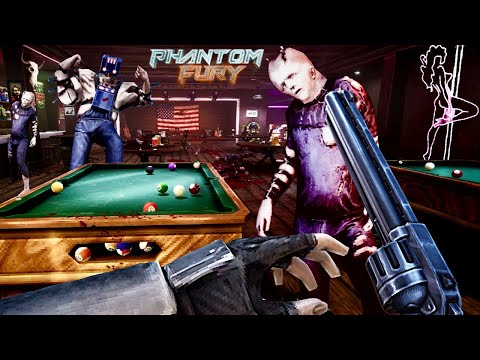 PHANTOM FURY: Drink, Dance & Shoot Up a Bar in a Half-Life Inspired Ion Fury Spinoff! PAX 2024 BUILD