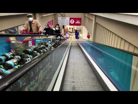 閘機助家樂福銷售創20年新高 (Lockdowns help Carrefour sales hit 20-year high)