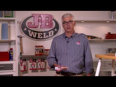 JB Weld WoodWeld Epoxy Syringe How to Video