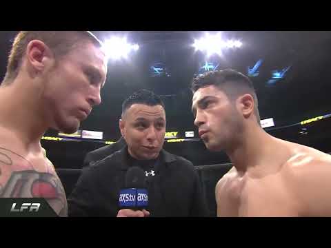 *WILD* ONE ROUND WAR! | Pacurriu vs Peterson throw down! | LFA MMA Fights