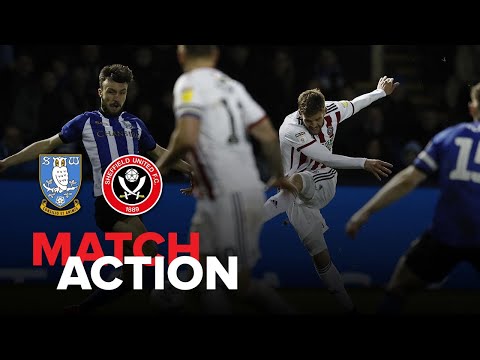 Wednesday 0-0 Blades - match action,