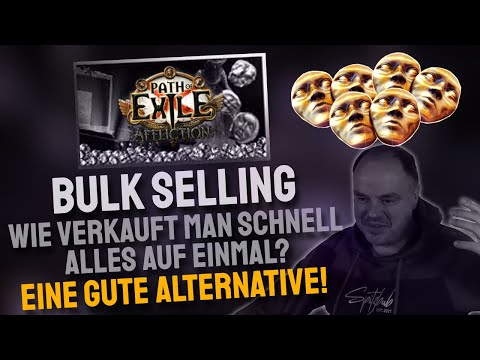 Path of Exile - Bulk Selling über TFT mit PoeStack