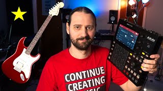 MPC One Guitar Recording Setup For Putting Down Ideas Fast