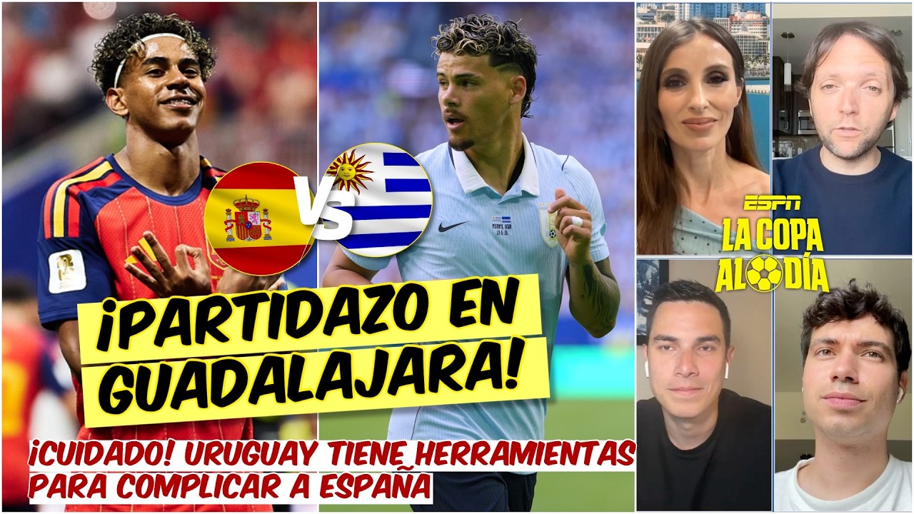España NO SE VA a EQUIVOCAR ante URUGUAY, pero los CHARRÚAS pueden SER PELIGROSOS | La Copa al Día