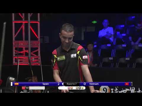 Spain vs Vietnam | 2018 World Cup of Pool | Round 1