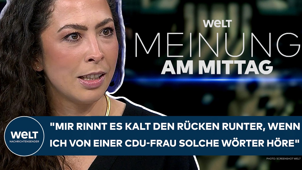 DEUTSCHLAND: "Mir rinnt es kalt den Rücken runter, wenn ich von einer CDU-Frau solche Wörter höre!"