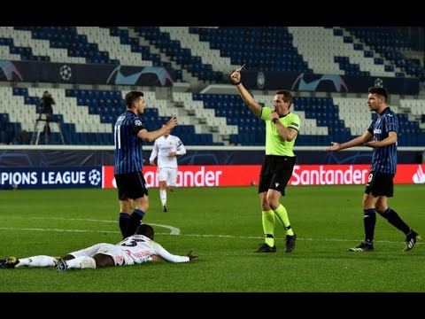ATALANTA vs REAL MADRID 0-1 ( ESPULSIONE FREULER )
