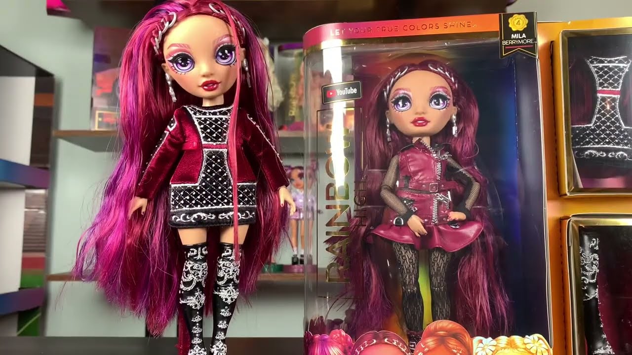 Watch video MILA BERRYMORE! DOLL HUNT+ REVIEW AND UNBOXING! RAINBOW HIGH SERIES 4 NEW DOLLS (Burgundy) Now MILA BERRYMORE! DOLL HUNT+ REVIEW AND UNBOXING! RAINBOW HIGH SERIES 4 NEW DOLLS (Burgundy)
