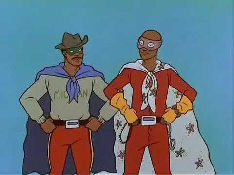 Blankman 1994- The theme song and cartoon