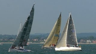 preview picture of video 'Isle of Wight Snapshot - Round The Island Race 2014'