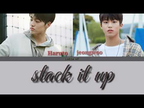 [INDOSUB]TREASURE : PARK JEONG WOO x HARUTO - Stack It Up