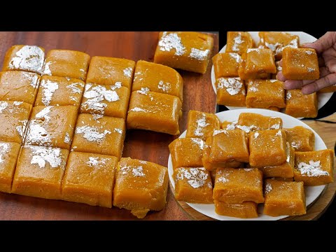 Besan Barfi Recipe | Diwali Special Sweet Recipe | Easy Gram Flour Barfi | Indian Mithai