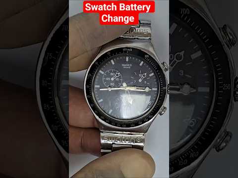 Swatch Watch Battery Changing