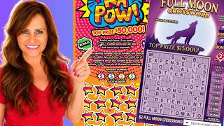 Let's Get Some Wins On This Mix Of Tickets! Lottery Scratch Off Tickets