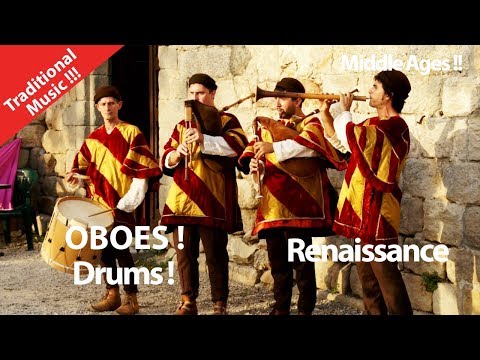 Middle Ages ! Great Musicians !  Medieval Music ! Ancient Music Oboe ! Enjoy sing and dance Video