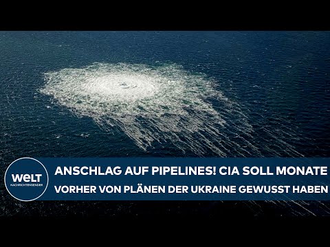NORD STREAM: Anschlag auf Pipelines! CIA soll Monate vorher von Plänen der Ukraine gewusst haben