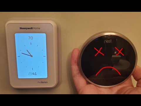Honeywell Thermostat Pro Series video thumbnail