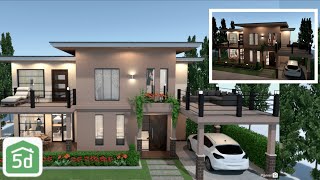 Designing a 4-BR House in Android (Planner 5D app Speed Build) | Ayuh